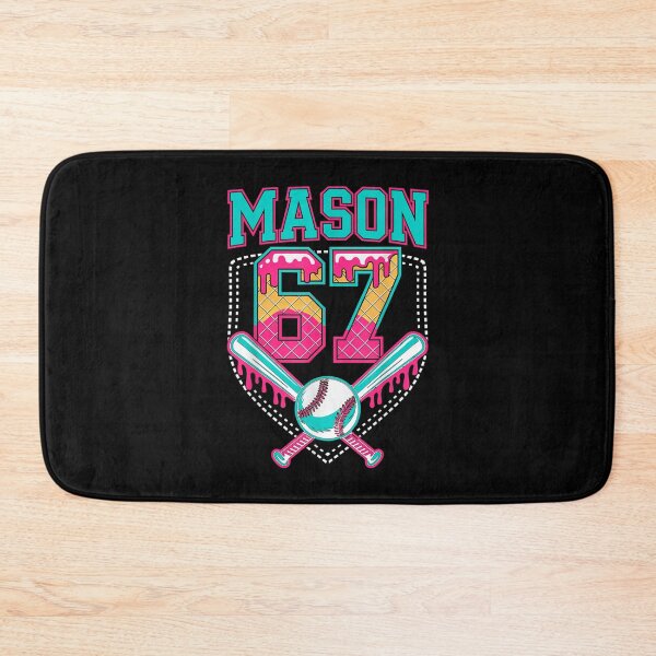 Item preview, Trendy Mason 67 Mem Ice Cream Drip Baseball Birthday Costume designed and sold by Masonbaxter.