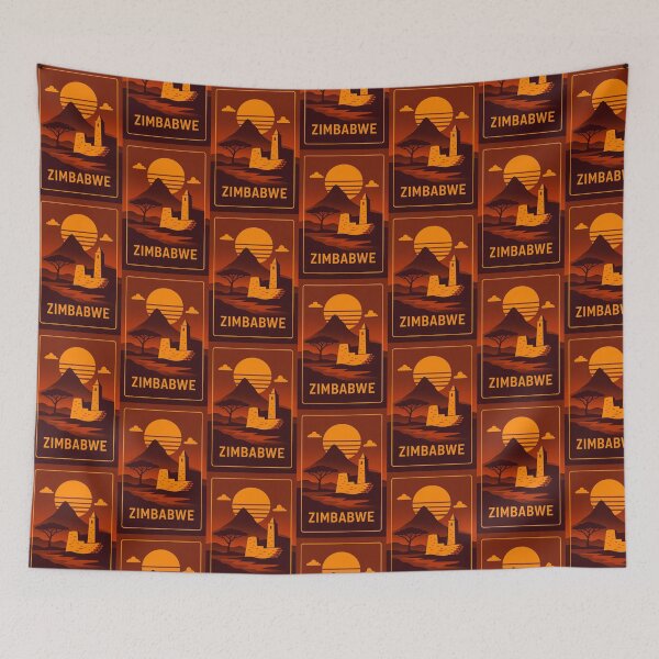Item preview, Zimbabwe Neon Travel designed and sold by Thistle-TShop.
