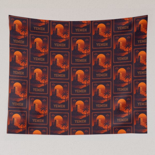 Item preview, Yemen Neon Travel designed and sold by Thistle-TShop.