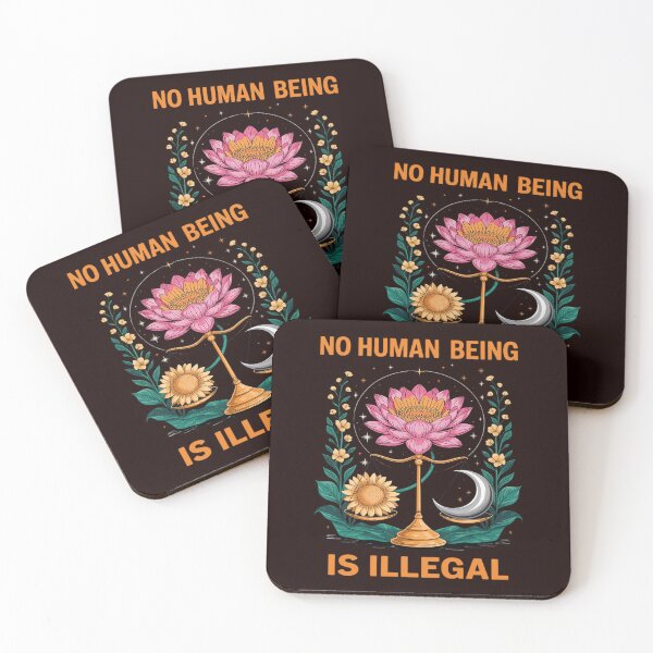 Item preview, No Human Being Is Illegal Immigration Peaceful designed and sold by tabdejinti.