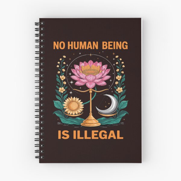 Item preview, No Human Being Is Illegal Immigration Peaceful designed and sold by tabdejinti.