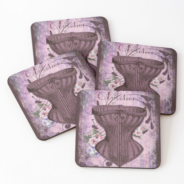 Aperçu de l'œuvre Art de la mode lingerie corset français créée et vendue par Glimmersmith.