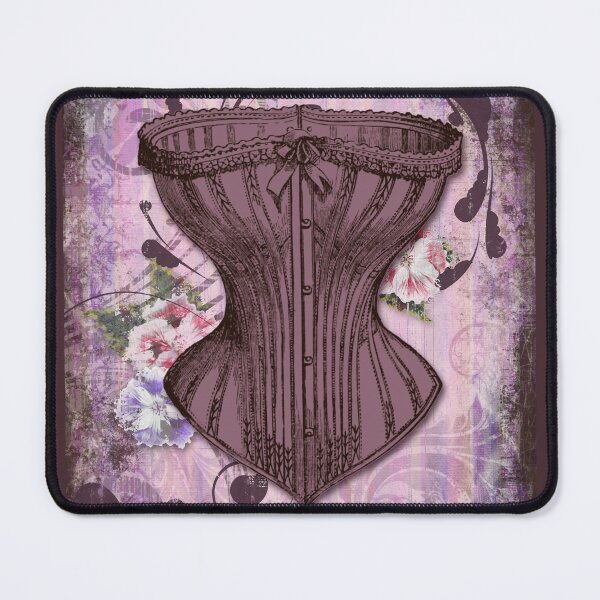 Item preview, French Corset lingerie fashion art designed and sold by Glimmersmith.