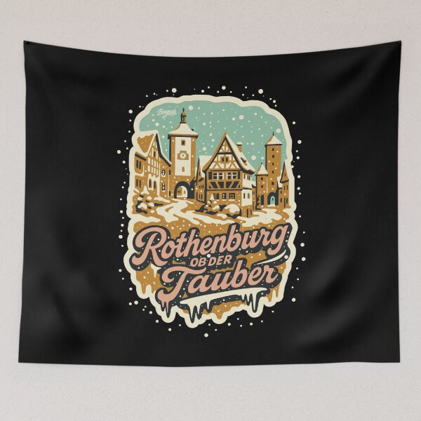 Item preview, Rothenburg ob der Tauber Winter Magic   designed and sold by Boogosh.
