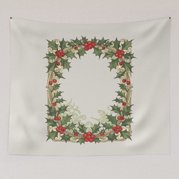 Item preview, Holly Berry Decorative Christmas Border  designed and sold by taiche.