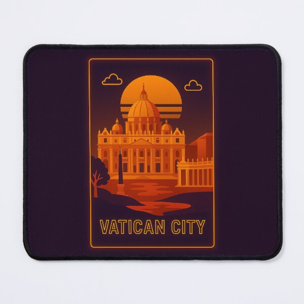 Item preview, Vatican City Neon Travel designed and sold by Thistle-TShop.