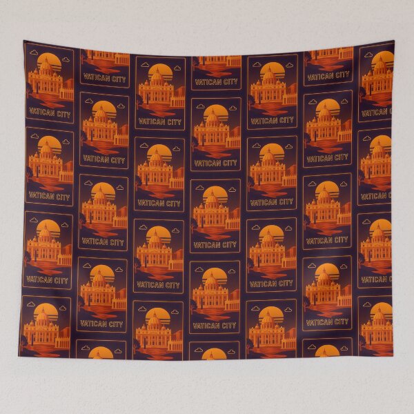 Item preview, Vatican City Neon Travel designed and sold by Thistle-TShop.