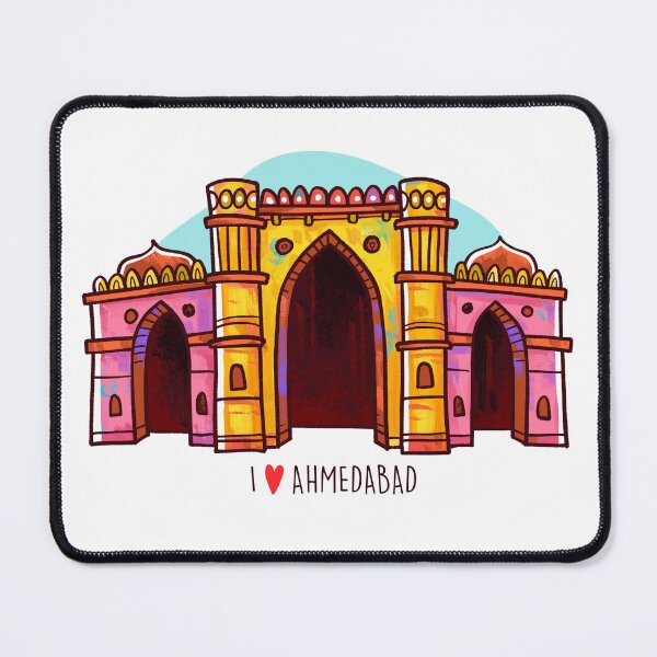 Item preview, I Love Ahmedabad - 2 designed and sold by TOOTIFROOTI merch.