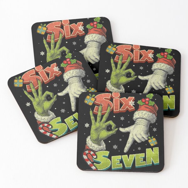 Item preview, 6 7 Six Seven Meme Christmas Xmas  designed and sold by BlightedArt.