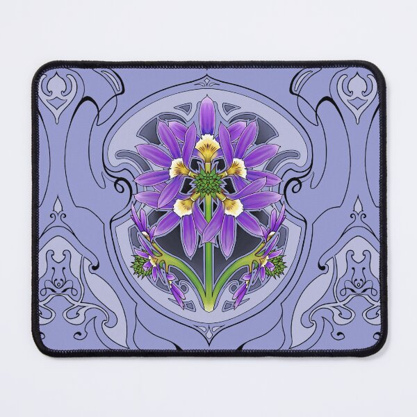 Item preview, Fairy Fan Flower - Scaevola aemula designed and sold by BrighidAine Art.