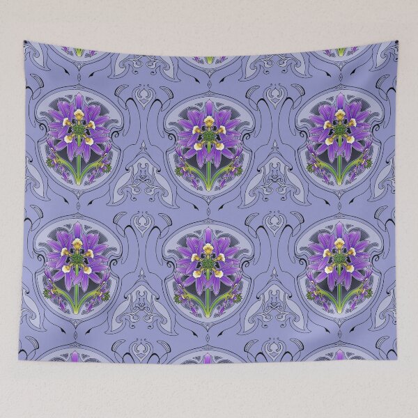 Item preview, Fairy Fan Flower - Scaevola aemula designed and sold by BrighidAine Art.