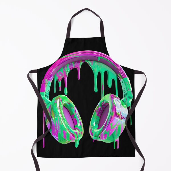 Item preview, Cosmic Cases 3D Headphones Neon Paint Drip designed and sold by WHITE FLAME PRINTS.