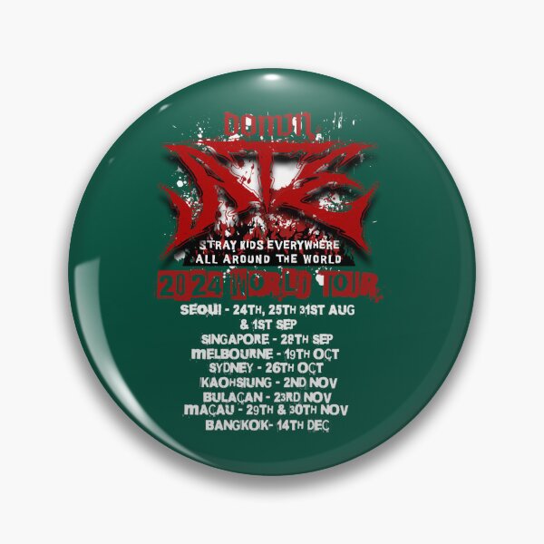 Item preview, Domin-ATE Stray Kids 2024 World Tour Shirt - Dark designed and sold by DCRCarCulture.
