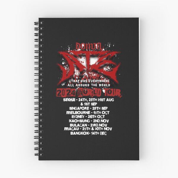 Item preview, Domin-ATE Stray Kids 2024 World Tour Shirt - Dark designed and sold by DCRCarCulture.