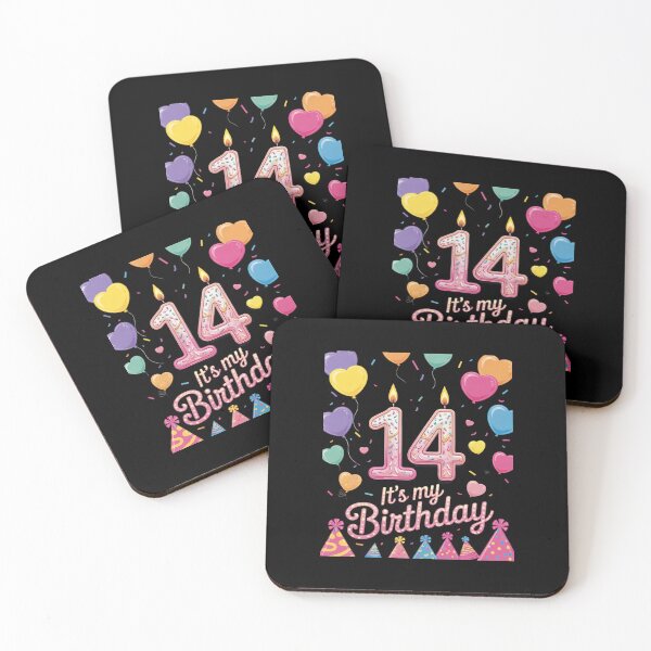 Item preview, It's My 14th Birthday Girl Doughnut Happy 14 Years Old Girls  designed and sold by ClassicAnthony.