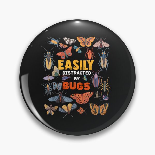 Item preview, Easily Distracted by Colorful Bugs Shirt designed and sold by TinaMDedrick.