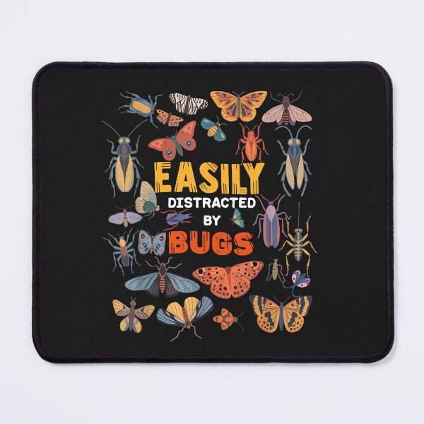Item preview, Easily Distracted by Colorful Bugs Shirt designed and sold by TinaMDedrick.