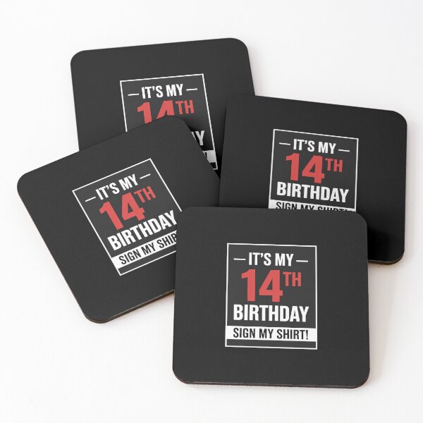 Item preview, It's My 14th Birthday Sign My 14 Year Old Birthday  designed and sold by ClassicAnthony.