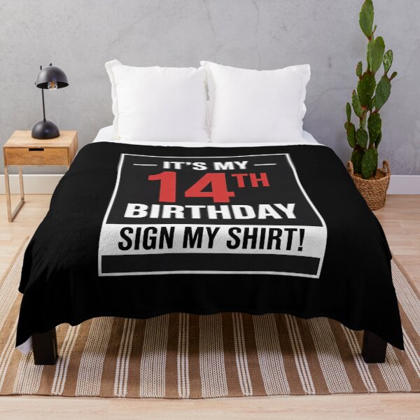 Item preview, It's My 14th Birthday Sign My 14 Year Old Birthday designed and sold by ClassicAnthony.