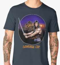 Samurai Cop 80s B-Movie T Shirt Men's Premium T-Shirt