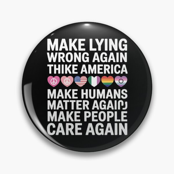 Item preview, Make Lying Wrong Again Shirt, Human’s Rights Apparel, Sarcastic Political designed and sold by FranzFriesen.