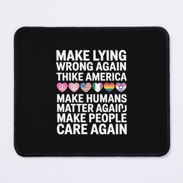 Item preview, Make Lying Wrong Again Shirt, Human’s Rights Apparel, Sarcastic Political designed and sold by FranzFriesen.