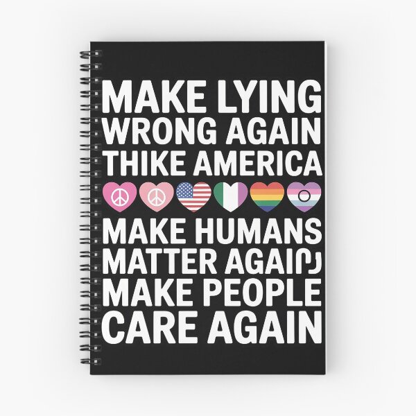Item preview, Make Lying Wrong Again Shirt, Human’s Rights Apparel, Sarcastic Political designed and sold by FranzFriesen.