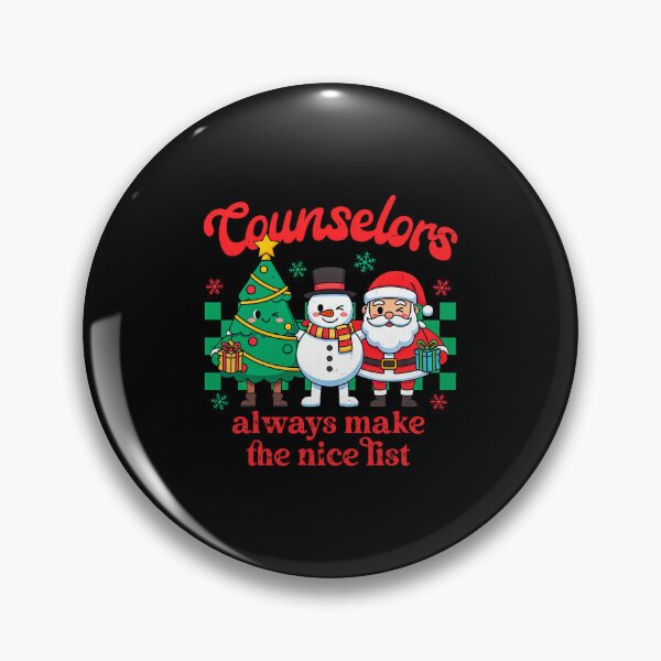 Item preview, Christmas School Counselors Always Make The Nice List designed and sold by peggycantu.