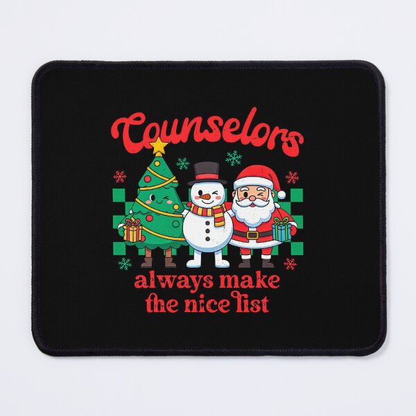 Item preview, Christmas School Counselors Always Make The Nice List designed and sold by peggycantu.