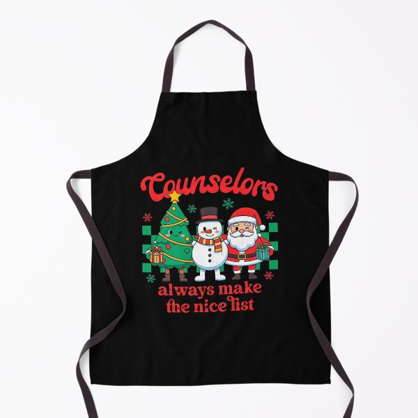 Item preview, Christmas School Counselors Always Make The Nice List designed and sold by peggycantu.