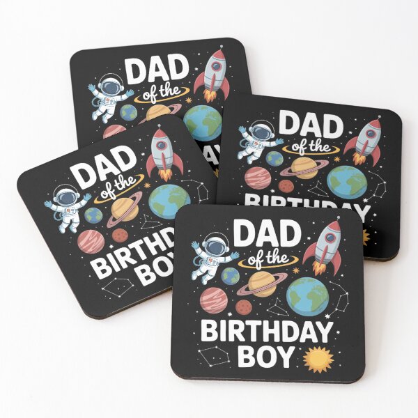 Item preview, Dad Of The Birthday Boy Astronaut Family Space Planets designed and sold by papertaless.