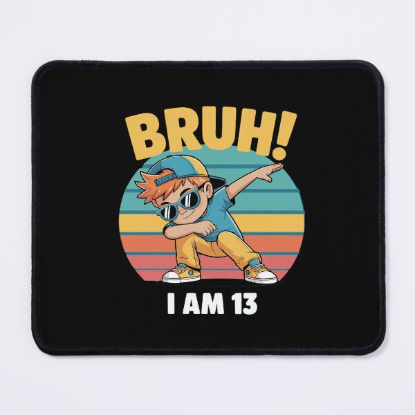 Item preview, Kids 13 Years Old Birthday Dabbing Boy Bruh I'm 13 13th Bday designed and sold by ClassicAnthony.