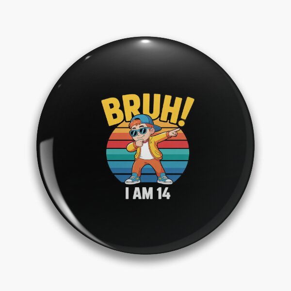 Item preview, Kids 14 Years Old Birthday Dabbing Boy Bruh I'm 14 14th Bday  designed and sold by ClassicAnthony.