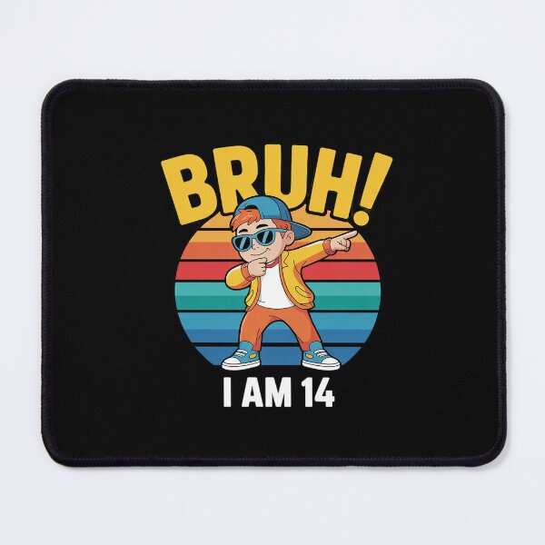 Item preview, Kids 14 Years Old Birthday Dabbing Boy Bruh I'm 14 14th Bday designed and sold by ClassicAnthony.
