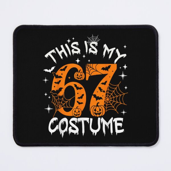 Artikelvorschau, Dies ist mein Halloween 67 Kostüm Nummer 6 7 Meme Spruch 6 7 entworfen und verkauft von Masonbaxter.