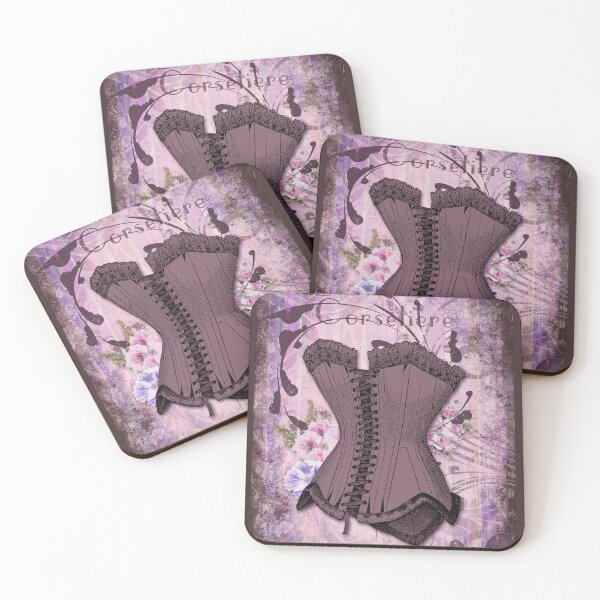 Aperçu de l'œuvre Corsetiere II mode lingerie corset art créée et vendue par Glimmersmith.