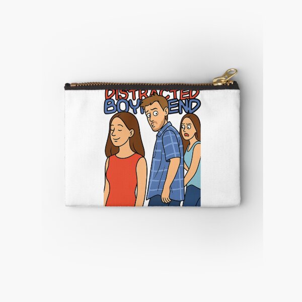 Item preview, "Distracted Boyfriend" Meme Cartoon – Classic Viral Internet Joke designed and sold by JMKPrintPress.