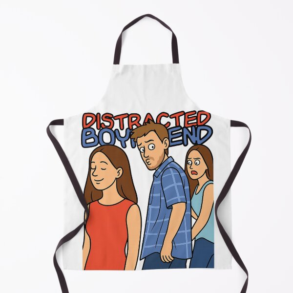 Item preview, "Distracted Boyfriend" Meme Cartoon – Classic Viral Internet Joke designed and sold by JMKPrintPress.