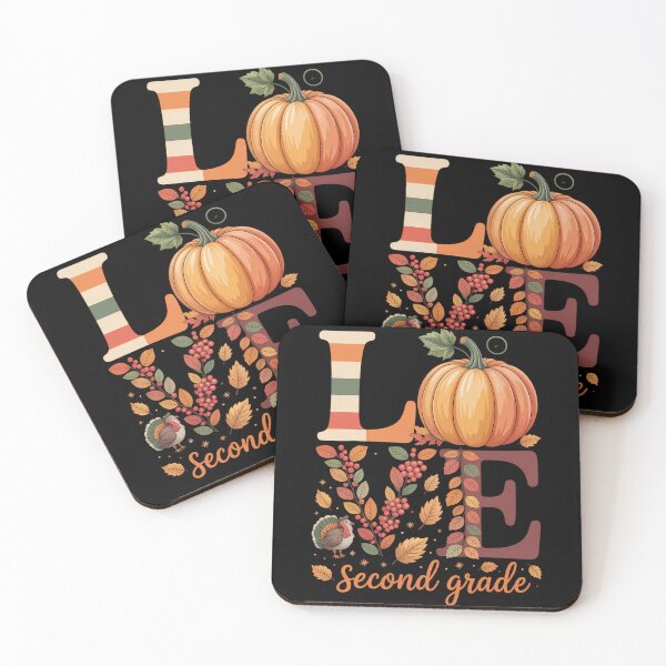 Item preview, Love Second Grade Teacher Turkey Thanksgiving Autumn Fall designed and sold by papertaless.