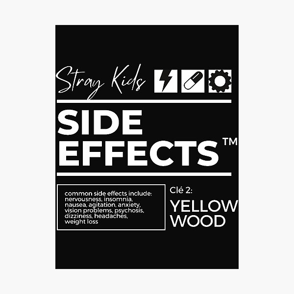 Item preview, Stray Kids Side Effects (1) designed and sold by DCRCarCulture.