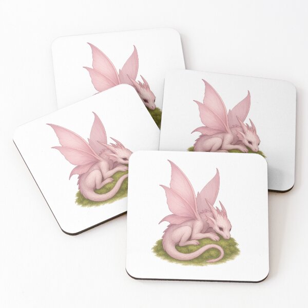 Item preview, Gentle Rose Fairy Dragon designed and sold by Hatchling Hollow.
