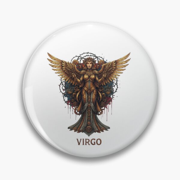 Item preview, Virgo – The Clockwork Guardian of Purity designed and sold by CelticSoulShop.
