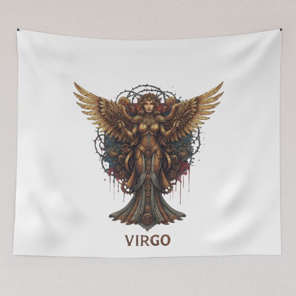 Item preview, Virgo – The Clockwork Guardian of Purity designed and sold by CelticSoulShop.