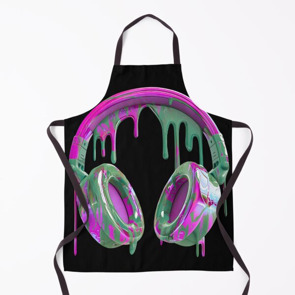 Item preview, Cosmic Cases 3D Headphones Neon Paint Drip designed and sold by WHITE FLAME PRINTS.