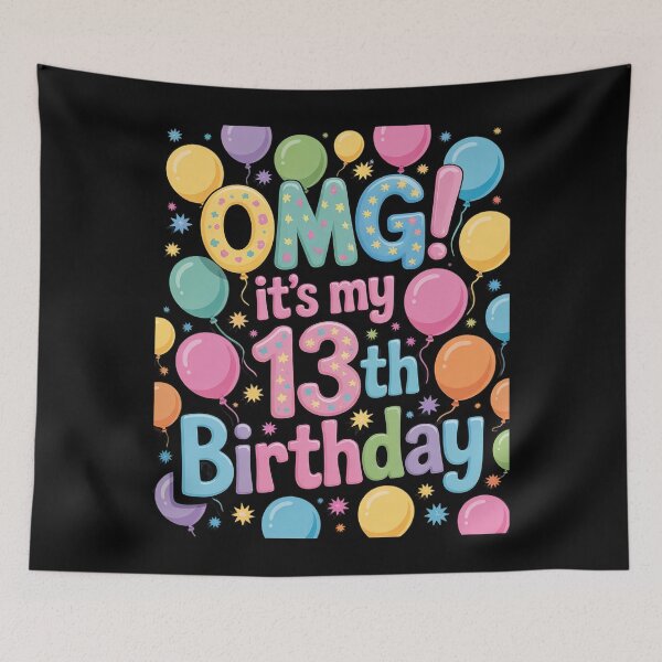 Item preview, OMG It's My 13th Birthday Girls Thirteen 13 Year Old  designed and sold by ClassicAnthony.