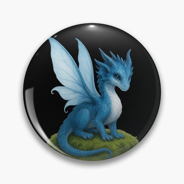 Item preview, Azure Fairy Dragon designed and sold by Hatchling Hollow.