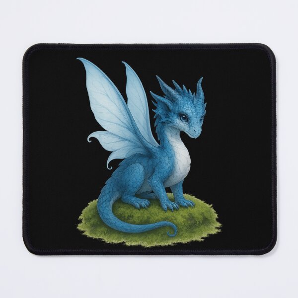 Item preview, Azure Fairy Dragon designed and sold by Hatchling Hollow.
