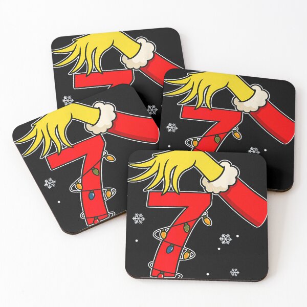 Item preview, Fun Number 7 Christmas 67 Six Seven Meme designed and sold by peggycantu.