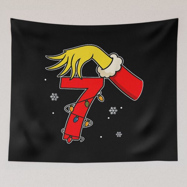Item preview, Fun Number 7 Christmas 67 Six Seven Meme designed and sold by peggycantu.