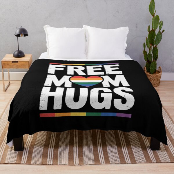 Item preview, Free Mom Hugs T-Shirt, Trans Pride Top, Gay Pride designed and sold by FranzFriesen.
